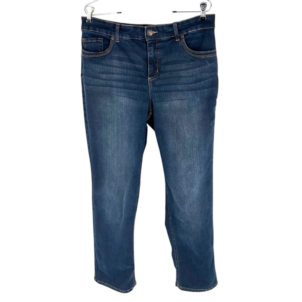 Chicos So Slimming Lifting Jeans Size 1 Short Stretch Denim Slim-Leg 8P